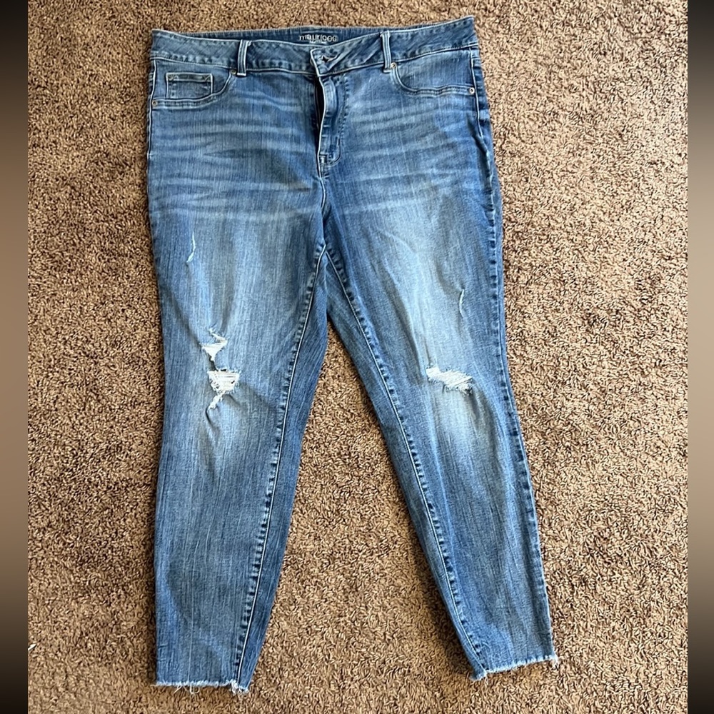 Maurices distressed jeans